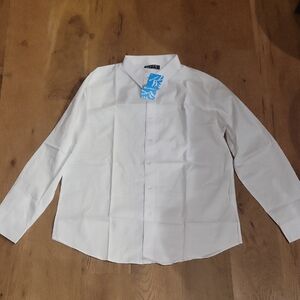 Classic White Men's Shirt